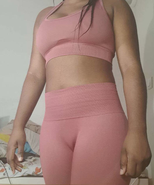 Chaturanga Bra and Legging Set - Pink